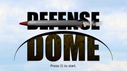 Defense Dome Title Screen